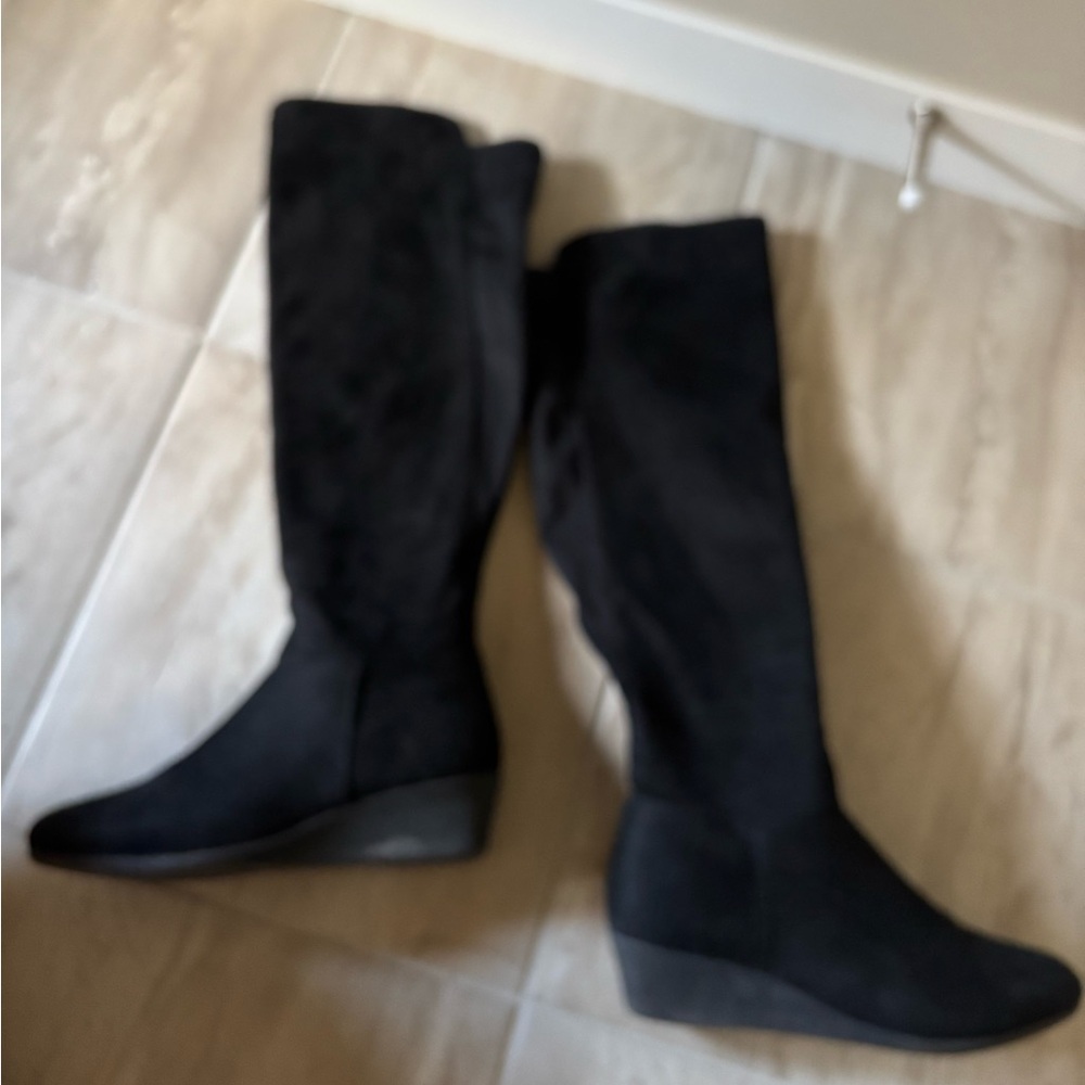CL by Chinese Laundry Black Over the Knee Boots